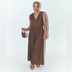 Fashion Brand Company Orphan Print Cotton Vest and Pants Set